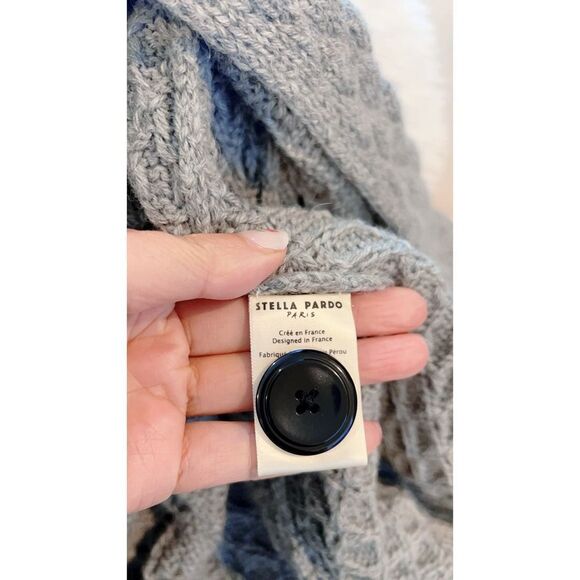 Stella Pardo Alpaca PONCHO LAKA size Small - Picture 9 of 10